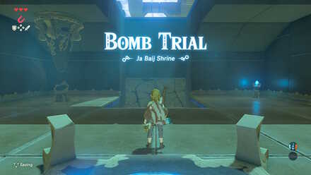 Breath of the Wild - Ja Baij Shrine and Bomb Trial