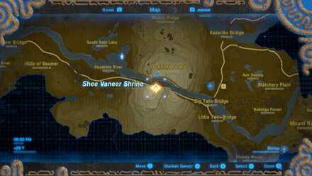 Shee Vaneer Shrine map