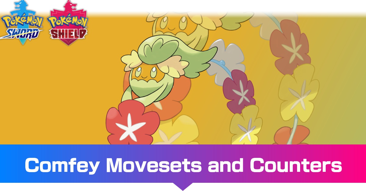 Comfey Moveset And Best Build For Ranked Battle Pokemon Sword And Shield｜game8 