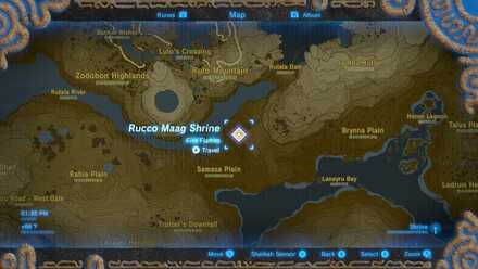 Rucco Maag Shrine Map