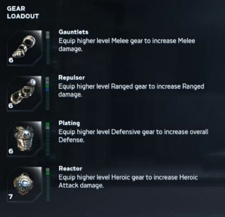 Avengers Equipment Slots