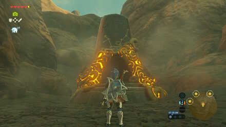 Botw - Tah Muhl Shrine overworld