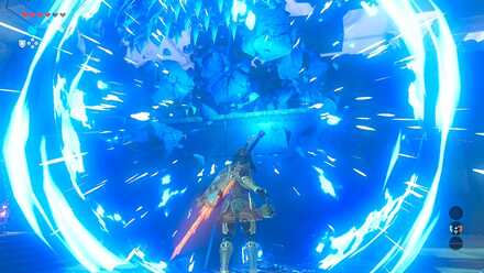 Botw - Destroying the wall