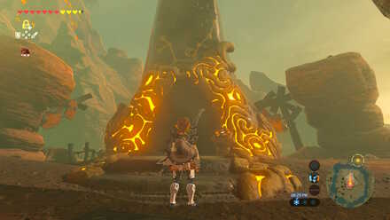Botw - Gorae Torr Shrine overworld