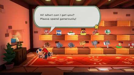 Unlocking Toad Town Shop - Inside Weapon and Item Shop.png