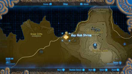 Kay Noh Shrine - Wasteland Region - Towers and Shrines, The Legend of  Zelda: Breath of the Wild