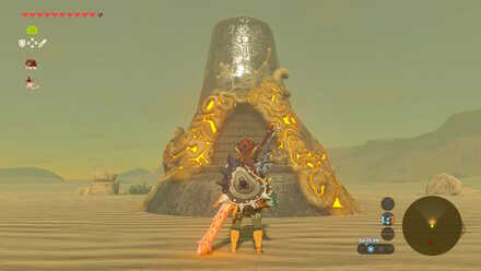 Tho Kayu Shrine overworld (BotW)