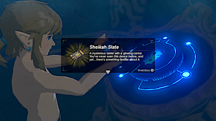 Breath of the Wild - Get the Sheikah Slate