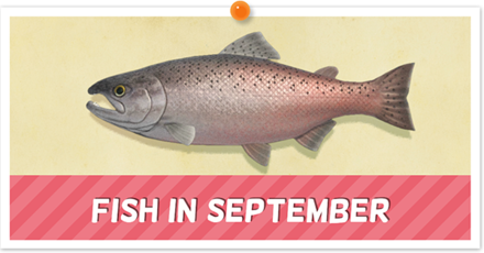 Fish By Month September Fish Guide Acnh Animal Crossing New Horizons Switch Game8