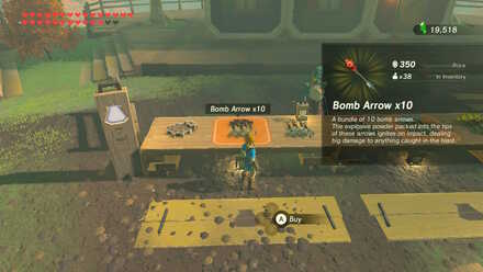 Where to buy arrows on sale botw