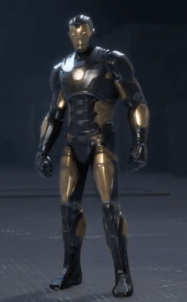 Iron Man Electroplated