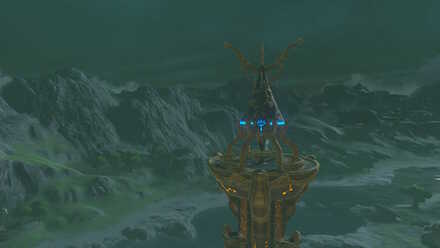 The Legend of Zelda Breath of the Wild (BotW) Activating Dueling Peaks Tower