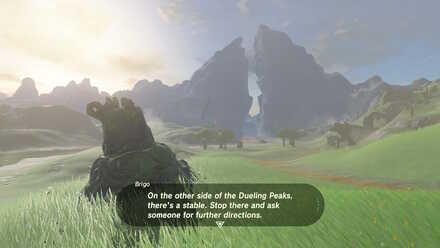 The Legend of Zelda Breath of the Wild (BotW) Dueling Peaks