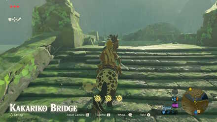 The Legend of Zelda Breath of the Wild (BotW) Reaching Kakariko Bridge