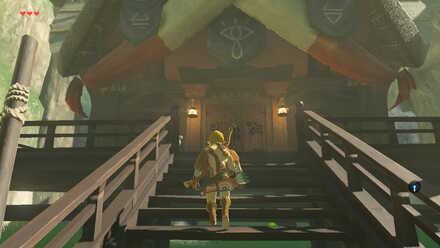 The Legend of Zelda Breath of the Wild (BotW) Reaching Impa