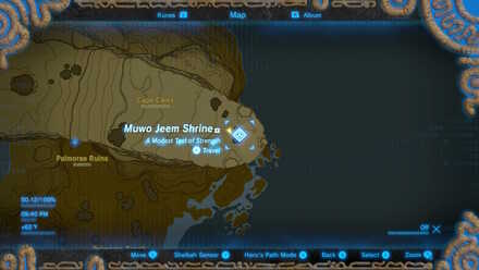 Muwo Jeem Shrine Map