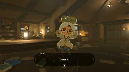The Legend of Zelda Breath of the Wild (BotW) Meeting Purah