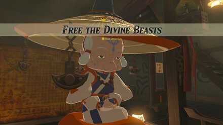 The Legend of Zelda Breath of the Wild (BotW) Free the Divine Beasts