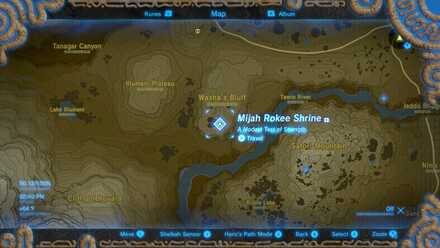 Mijah Rokee Shrine Map