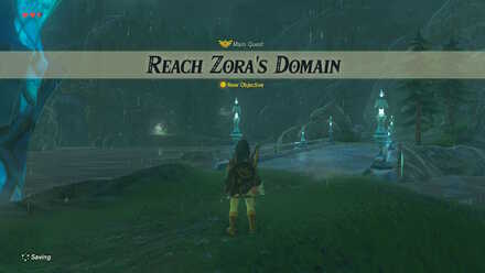 Zelda: Breath of the Wild walkthrough - Reaching Zora's Domain