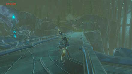 The Legend of Zelda Breath of the Wild (BotW) Zora Domain East Gate