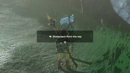 The Legend of Zelda Breath of the Wild (BotW) Shatterback Point