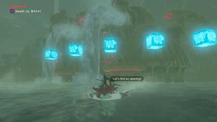 The Legend of Zelda Breath of the Wild (BotW) Vah Ruta Ice Blocks