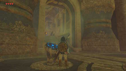 The Legend of Zelda Breath of the Wild (BotW) Divine Beast Vah Ruta Entrance