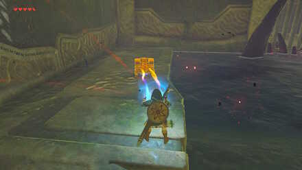 The Legend of Zelda Breath of the Wild (BotW) First Floor Treasure Chest