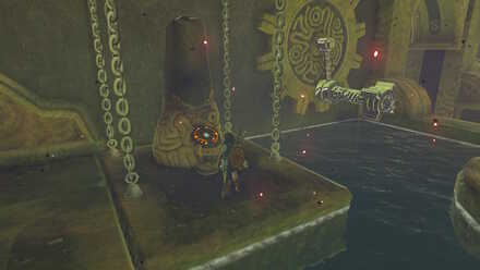 The Legend of Zelda Breath of the Wild (BotW) Activating Vah Ruta Terminal 1