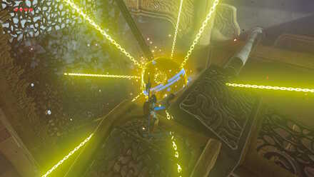 The Legend of Zelda Breath of the Wild (BotW) Stopping the Ball with Stasis