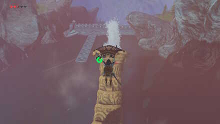 The Legend of Zelda Breath of the Wild (BotW) Gliding to Vah Ruta