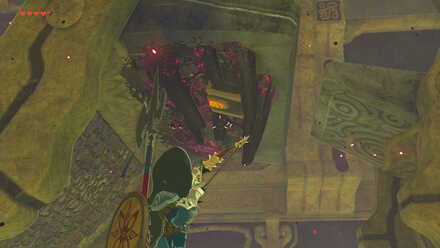 The Legend of Zelda Breath of the Wild (BotW) Treasure Chest on Gear Tooth