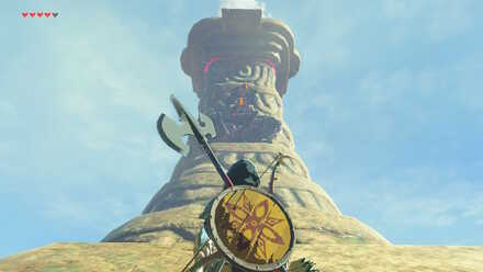 The Legend of Zelda Breath of the Wild (BotW) Treasure Chest on Vah Ruta