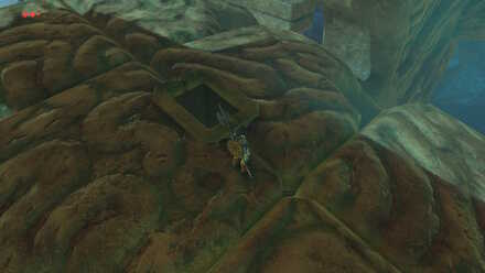 The Legend of Zelda Breath of the Wild (BotW) Hole on Top of Vah Ruta