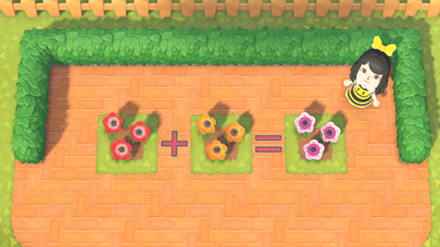 ACNH - Flowers needed to grow Pink Windflower