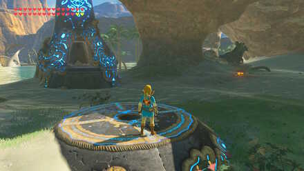 Botw - Shoqa Tatone Shrine Overworld