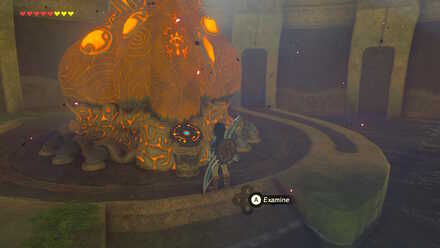 The Legend of Zelda Breath of the Wild (BotW) Examine Vah Ruta Main Control Unit