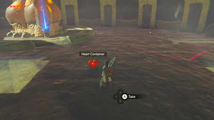 The Legend of Zelda Breath of the Wild (BotW) Take Heart Container