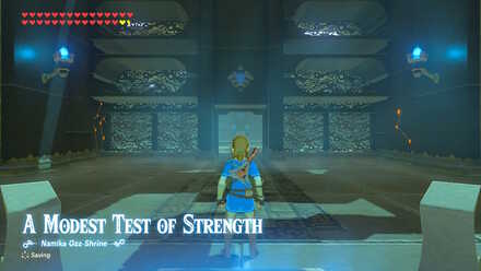 Namika Ozz Shrine Walkthrough Location and Puzzle Solution