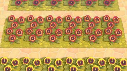 Animal Crossing New Horizons (ACNH) Orange Pansy