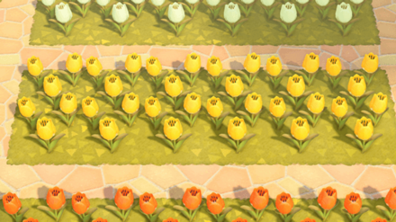 Animal Crossing New Horizons (ACNH) Yellow Tulip