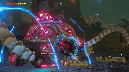 The Legend of Zelda Breath of the Wild (BotW) Defeating Guardian Stalker