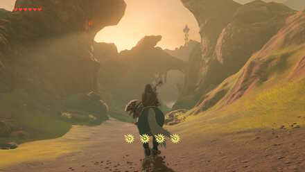 The Legend of Zelda Breath of the Wild (BotW) Entering the Maw of Death Mountain