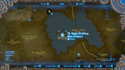 Ya Naga Shrine Map