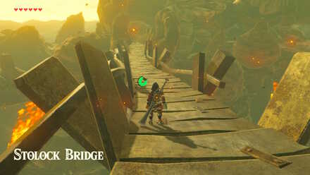 The Legend of Zelda Breath of the Wild (BotW) Stolock Bridge