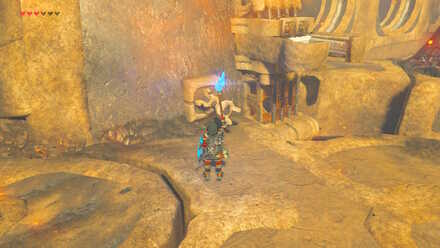 The Legend of Zelda Breath of the Wild (BotW) Lantern Outside Vah Rudania