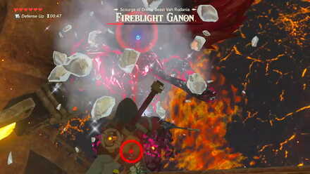 The Legend of Zelda Breath of the Wild (BotW) Fireblight Ganon Laser