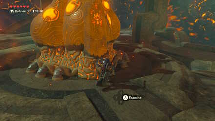 The Legend of Zelda Breath of the Wild (BotW) Examining Vah Rudania Main Control Unit