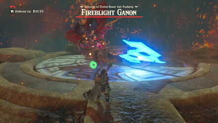 The Legend of Zelda Breath of the Wild (BotW) Fireblight Ganon Side Slash